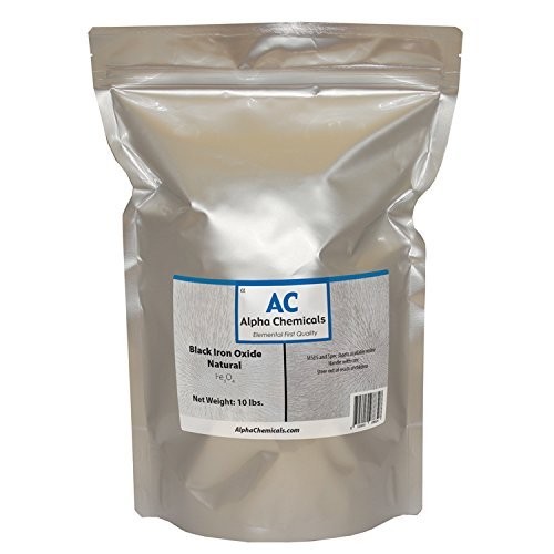 Black Iron Oxide – Fe3O4 – Natural – 10 Pounds