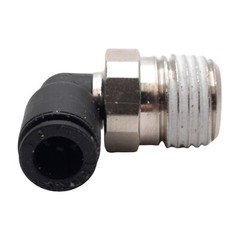Lot of 10 Parker 3109 06 14 Elbow Fitting 1/4in NPT Male, ø6mm One-Touch, 290PSI