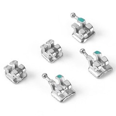20Sets Dental Orthodontic MIM Monoblock Brackets Mini Roth 0.022″ Hooks AZDENT