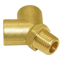 Brass Pipe Fitting Y-shaped 1/4″ NPT Female x 1/4″ NPT Female x 1/4″ NPT Male…
