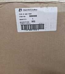 Hart & Cooley 086088 14R18 Type B Gas Vent Round Pipe 14 x 18″