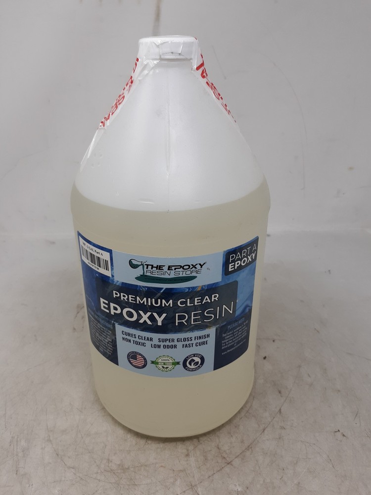 Premium Clear Epoxy Resin – Part A – 1 Gallon – High Gloss – UV Resistant