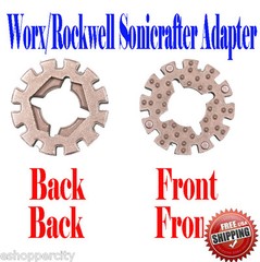 For Worx Rockwell Sonicrafter Arbor Adapter Oscillating Multi Tool Blade Fit