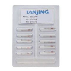 Zirconia Cutting Bur Dental Diamond burs FG Round End Taper Football Round Ball