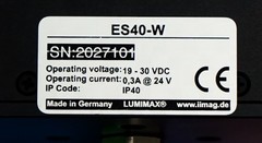 NEW Lumimax ES40-W White LED Coaxial Light Machine Vision Illuminator 40x40mm