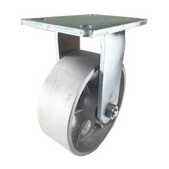 8″ x 3″ Heavy Duty “Steel Wheel” Caster – Rigid