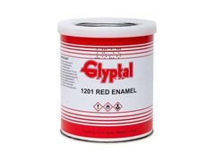 Glyptal 1201BQ – Insulating Enamel Paint, Water And Heat Resistant, Red, 1