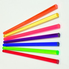 7 COLORS ACRYLIC PLEXIGLASS ROD 1/2” INCH DIAMETER RED PINK BLUE PURPLE GREEN…