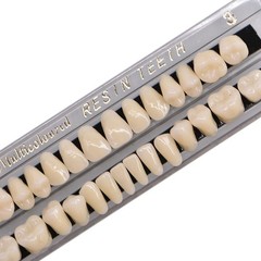 2 Sets Dental Size #A2 & #A3 Denture Acrylic Resin Full Set Teeth Upper Lower