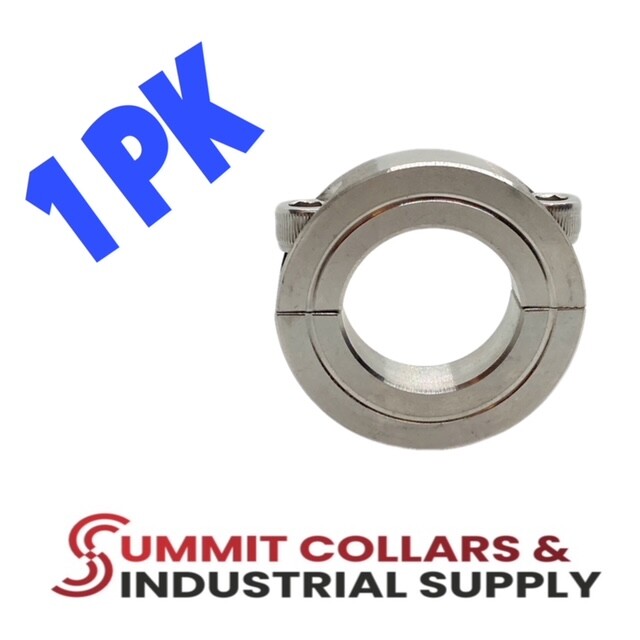 1-5/16” Inch Double Split Shaft Collar – 304 Stainless Steel (1PK)