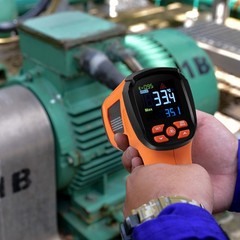 VEVOR Infrared Thermometer -40°F – 2732°F Dual Laser Temperature Gun Non-Contact