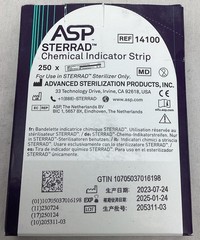 Box Of 250 Strips – ASP STERRAD 14100 Chemical Indicator Sterile Strips