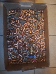 Over 20 Pounds NOS Copper Plumbing Fittings 1/2 &3/4