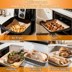 55-piece set of food-grade oil-absorbing paper, grease-proof paper liners