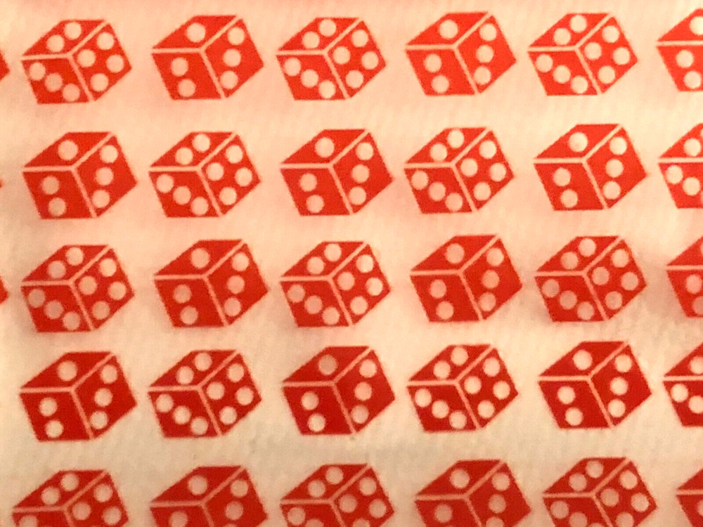 1000 SMALL BAGGIES 2020 2″ X 2″ MINI Resealable POLY DESIGNER BAGS RED DICE