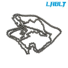 LABLT 10 Feet #40 Roller Chain With 2 Connecting Links Carbon Steel