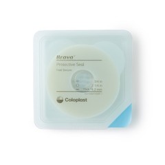 Coloplast Ostomy Seal Brava Thick 3/4 Inch (18mm) Stoma 2-1/4 Inch (57 mm) 4.2mm