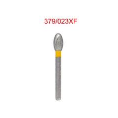 Dental Diamond Burs FG Egg Football 379/023XF Extra Fine Grit High Speed 50Pcs