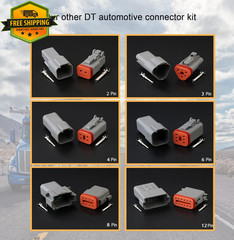 Deutsch DT 2 Pin Waterproof Electrical Wire Connector Kit for Car Truck Boat
