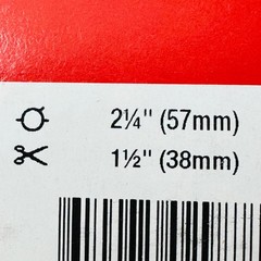 Hollister 11403 New Image CeraPlus Convex Barrier 2-1/4″ Flange Red Box of 5