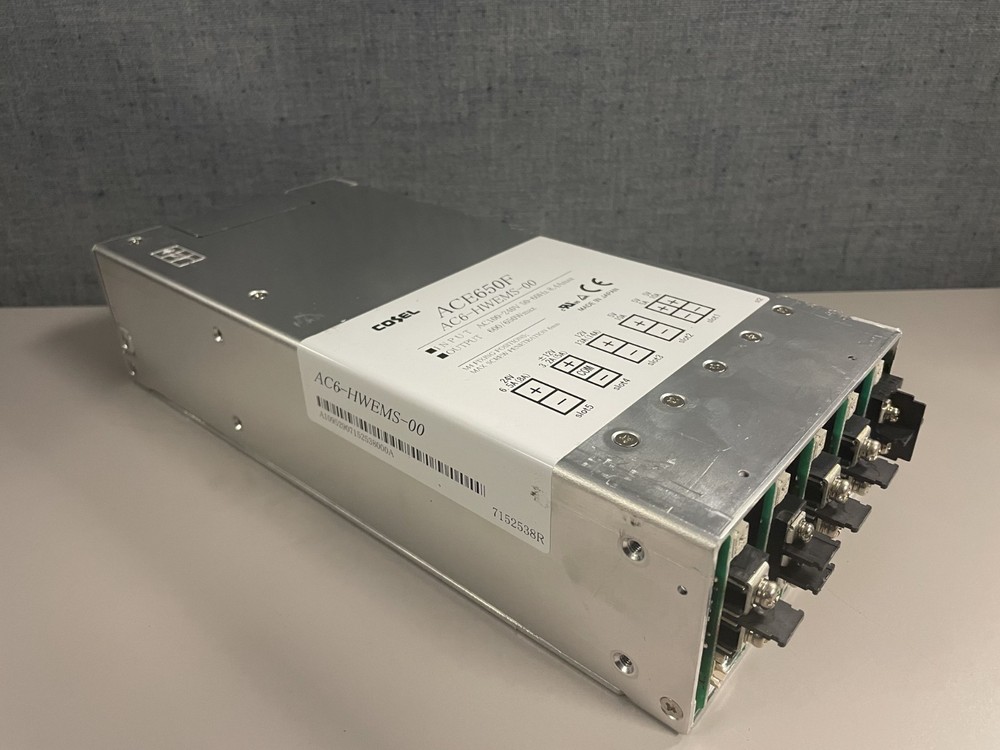 COSEL ACE650F AC6-HWEMS-00 Power Supply – Used Working