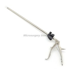 Φ10 x 330 mm Laparoscopic Titanium Single Action Clip Applicator For LT300 LT400