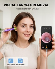 Digital Otoscope Compatible with iPhone and Android Devices Video Ear Scope
