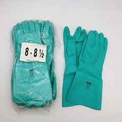 Mapa Stansolv AK22 Work Gloves Sz 8/Med Embossed Nitrile Z Grip 474558 12 Pairs