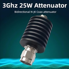 BECEN Bi-directional 10db 25W N Attenuator, 25 Watt 50 Ohm Attenuator DC to 3…