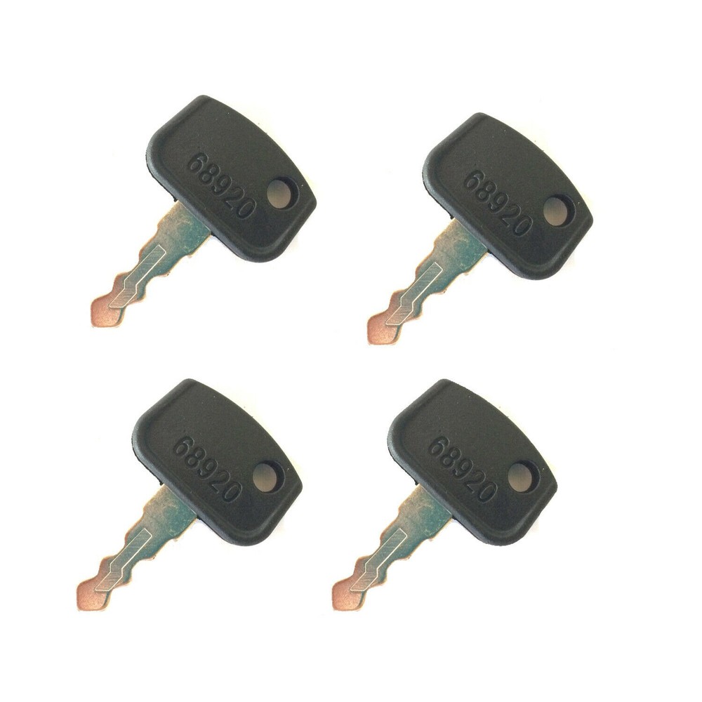 Ignition Key 68920 for Kubota Utility Vehicles RTV400 RTV500 RTV900 RTV1140 4Pcs
