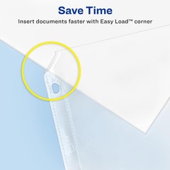 Avery Diamond Clear Heavyweight Sheet Protectors, Easy Load, 50 Document Protec