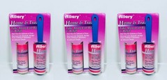Lot of 3 Allary Home and Travel Lint Rollers 40 Adhesive