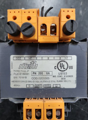 Electrical Transformer 200/700VA 110V-15V T1ULF Tecnomatic Type E Class 155