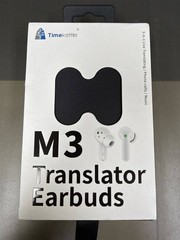 Timekettle M3 3-in-1 Language Translator Earbuds, Real-Time Translation in 43 La