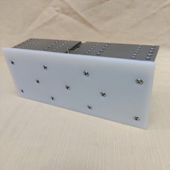 Knife Jig 10″ x 2.5″ with Handles, D-D Work Rest Made in USA