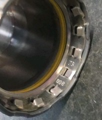 Viega MegaPressG 1-1/2″ Carbon Steel Coupling No Stop Gas HNBR 25051 Open Box