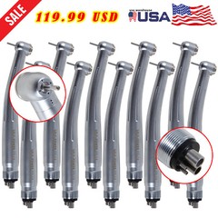 NSK Style Dental High Speed Handpiece Air Turbine Push Button 4 Holes