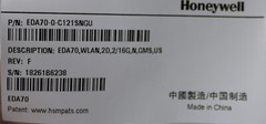 HONEYWELL EDA70 SCANPALE DA70 BARCODE MOBILE COMPUTER Entreprise :NO BATTERY:::