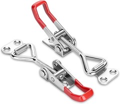 Quick-Release Toggle Clamp Set – 2 Pack Adjustable Latches for 220lbs Capacity