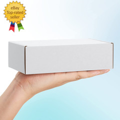 Shipping Boxes 7X5X2 Inches White Small Mailing Boxes 25 Pack Cardboard