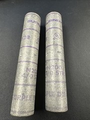 Burndy YS28 Compression Hylink N200 4/0 STR Purple Die 15 YS28T – 2 Pcs NO PKG