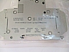 SCHNEIDER ELECTRIC SQUARE D MINI CIRCUIT BREAKER 60103 C60 2A MULTI 9