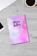 Pink Purple Clouds Gratitude Journal | Daily Thankfulness Journal