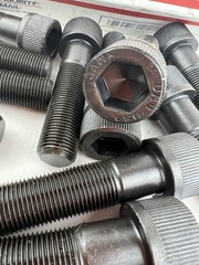 Lot Of 12 3/4-16 x 3” Unbrako Black Oxide Alloy Steel Socket Cap Screws USA