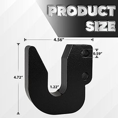 Quick Hitch Top Hook Cat 1 Fit for Tractor Attachment Removable