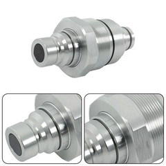 373-6967 Male Flat Face Coupler Compatible For Caterpillar 226D 262D 279D 299D