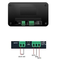 Dual-Channel Signal Generator, DC 5-24V 4-20ma Frequency Function Generator 1…