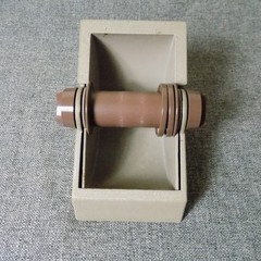 Bates Standard Rotary File Brown Metal SR23-500 SC VTG Office Supplies