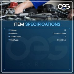 New Starter Compatible with OMC Johnson Evinrude Marine 40-75HP