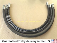 JCB BACKHOE – DIPPER HOSE KIT, SET OF 3 PCS 1/2 & 5/8 BSP (629/20600 629/20800)